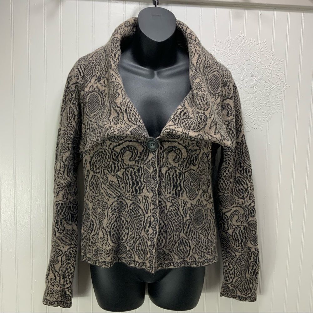 MARV wool blend cardigan sweater